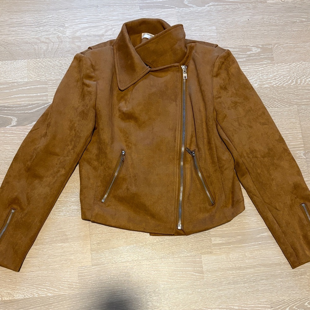 Brown Suede Women's Jacket